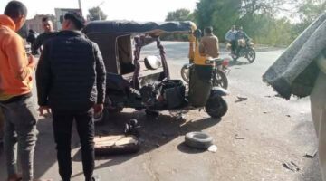إصابة 7 أشخاص بينهم أطفال في حادث تصـ ادم مروع بسوهاج .. صور – الجريدة