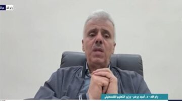 وزير التعليم: الاحتلال دمر 95% من المدارس و80% من الجامعات