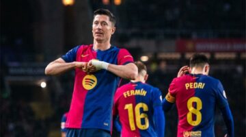 برشلونة يواجه أوساسونا في الدوري الإسباني.