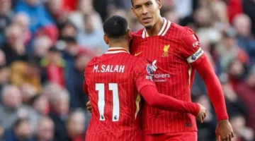 فان دايك: 5 مباريات تحقق لقب الدوري