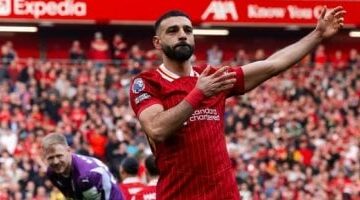 محمد صلاح يعزز مكانته في تاريخ ليفربول والبريميرليج.
