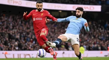هدف صلاح في مرمى مانشستر سيتي