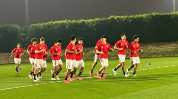 منتخب الشباب يختتم استعداداته لمواجهة كرواتيا الودية في معسكر قطر