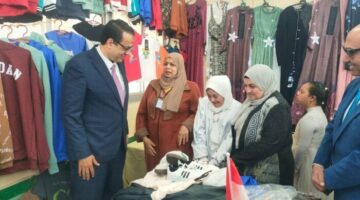مدير التعليم بالغربية يفتتح معرض «فرحة العيد» للمرة السادسة.