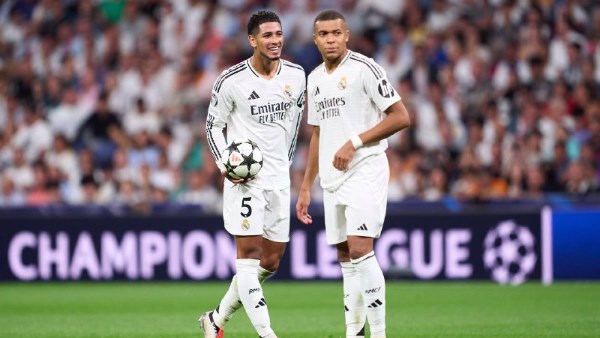 مبابي يسجل مع ريال مدريد ويعادل رونالدو