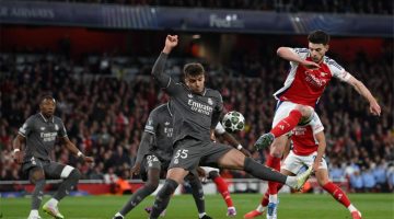 رد فعل لاعبي ريال مدريد في غرفة الملابس بعد الهزيمة أمام آرسنال بأسينسيو
