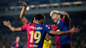 فيديو | هدف لامين يامال الرابع يشعل انتصار برشلونة أمام بوروسيا دورتموند