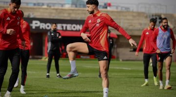 وسام أبو علي يغيب عن مران الأهلي بجنوب إفريقيا قبل لقاء صن داونز