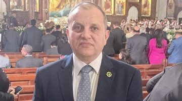 رئيس نقابة المهندسين بالجيزة يهنئ الأقباط والبابا تواضروس بعيد القيامة المجيد