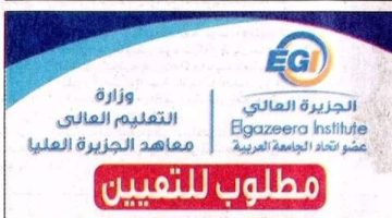 معاهد الجزيرة العليا: فرص وظيفية لأعضاء هيئة التدريس من المعيد للأستاذ