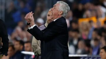 أنشيلوتي يوبخ إندريك ويستبعد مشاركة ثنائي ريال مدريد أمام برشلونة في نهائي الكأس