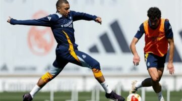 تطورات بشأن حالة مبابي قبل نهائي كأس الملك أمام برشلونة