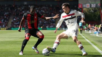 فيديو | مانشستر يونايتد يقتنص تعادلاً قاتلاً من بورنموث بـ الدوري الإنجليزي