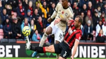 مانشستر يونايتد يحقق تعادلا قاتلا مع بورنموث 1/1 بالدوري الإنجليزي الممتاز