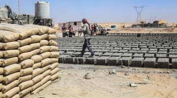 سعر الأسمنت اليوم الجمعة 20- 6- 2025.. استقرار سعر الطن