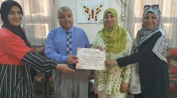 تكريم موجهة رياض الأطفال الفائزة بمسابقة “الموجهة الداعمة” في الأقصر