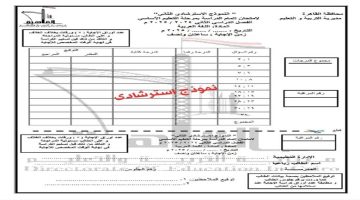نموذج البوكليت للشهادة.. تعليم القاهرة ينشر نسخة اللغة العربية