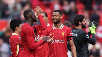 ليفربول يقترب من اللقب بثنائية مثيرة أمام وست هام يونايتد