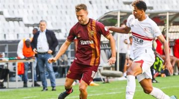 الزمالك يودع الكونفدرالية بهزيمة أمام ستيلنبوش الجنوب أفريقي بهدف قاتل.