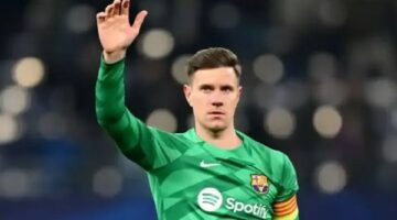 بعد 215 يوما.. شتيجن يعود لقائمة برشلونة أمام ريال مدريد في نهائي الكأس