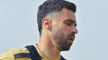 تدريبات بدنية مكثفة لعبد الله السعيد ومصطفى شلبي داخل جيم الزمالك