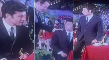 والد ياسمين عبد العزيز يتألق في مشهد مؤثر من فيلم “ابنتي العزيزة”