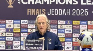 جيسوس: الهلال يسعى للقب الآسيوي رغم صعوبة المواجهة أمام جوانغجو