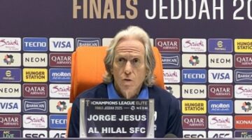 جيسوس: التناغم الجماعي هو المفتاح للتأهل في مواجهة الأهلي