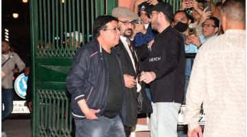 عزاء الفنان سليمان عيد يجمع إسعاد يونس وأحمد آدم وعدداً من النجوم