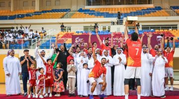 العربي يواصل هيمنته ويتوج بلقب جديد في السلة القطرية