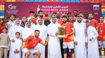 الدوري القطري لكرة السلة: العربي يتوج بلقب البطولة في إنجاز جديد