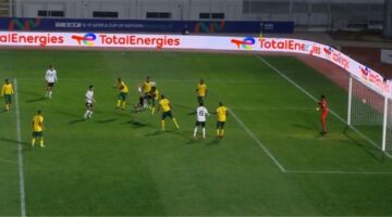 ويتبوي يسجل هدف جنوب إفريقيا الرابع لمصر
