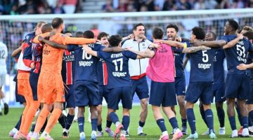 باريس سان جرمان يتوج بلقب الدوري الفرنسي الـ13