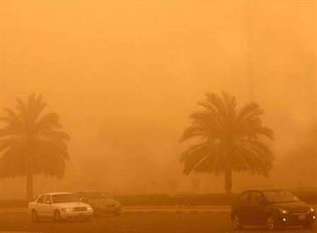 عاصفة ترابية