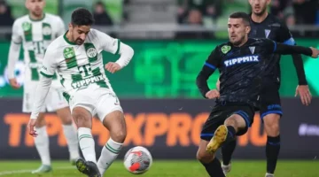 محمد علي بن رمضان يتوج بالدوري المجري مع فرينكفاروسي