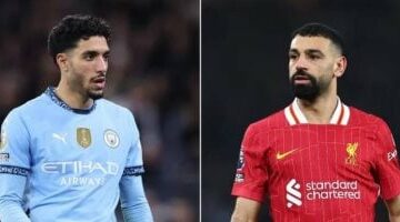 محمد صلاح ينافس عمر مرموش على جائزة أفضل أداء فردي في الدوري الإنجليزي