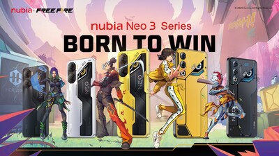 nubia Neo 3 series Free Fire Co Branded Edition