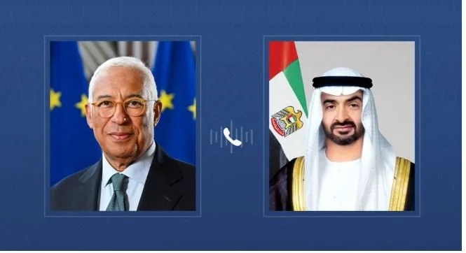 1751053949 محمد بن زايد ورئيس المجلس الأوروبي يناقشان عبر الهاتف تعزيز.webp