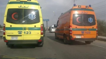 مصرع 4 أشخاص فى حادث انقلاب ميكروباص بجنوب سيناء