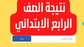 موعد إعلان نتيجة الصف الرابع الابتدائي 2025 محافظة الجيزة برقم الجلوس او بالاسم عبر بوابة التعليم الأساسي بالجيزة
