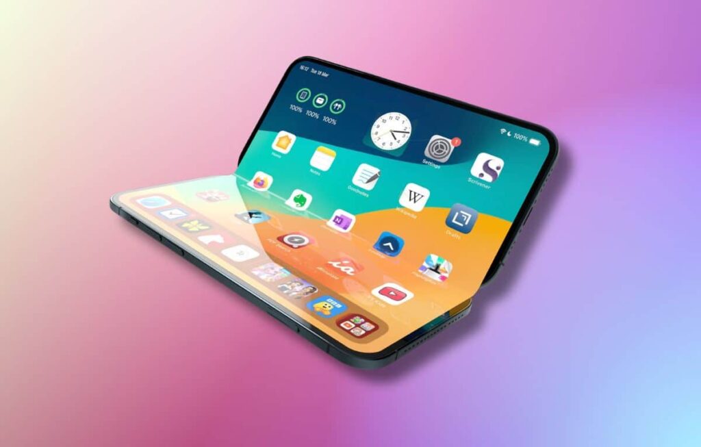 iPhone Fold prototype