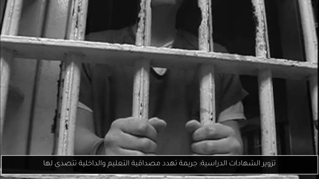 تزوير الشهادات الدراسية جريمة تهدد مصداقية التعليم والداخلية تتصدى لها.webp