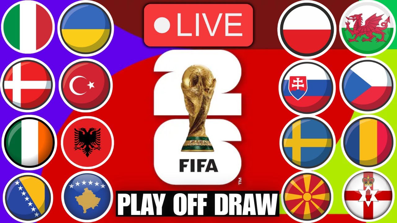 FIFA World Cup 2026 Final Draw live شاهد الآن بث مباشر قرعة كأس العالم 2026 المنتخبات العربية على صفيح ساخن