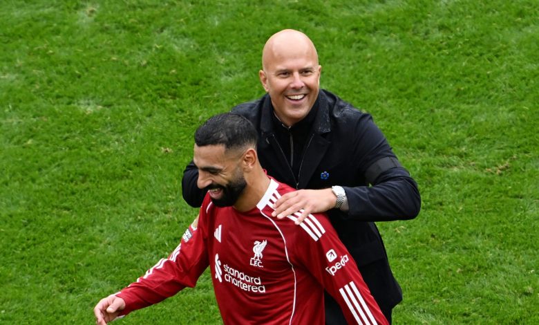 شاهد لحظة وداع محمد صلاح لجماهير ليفربول قبل السفر لكأس أمم إفريقيا 2025.. الملك المصري يواصل تحطيم الأرقام القياسية ويمنح الفريق تمريرة حاسمة قبل الرحيل