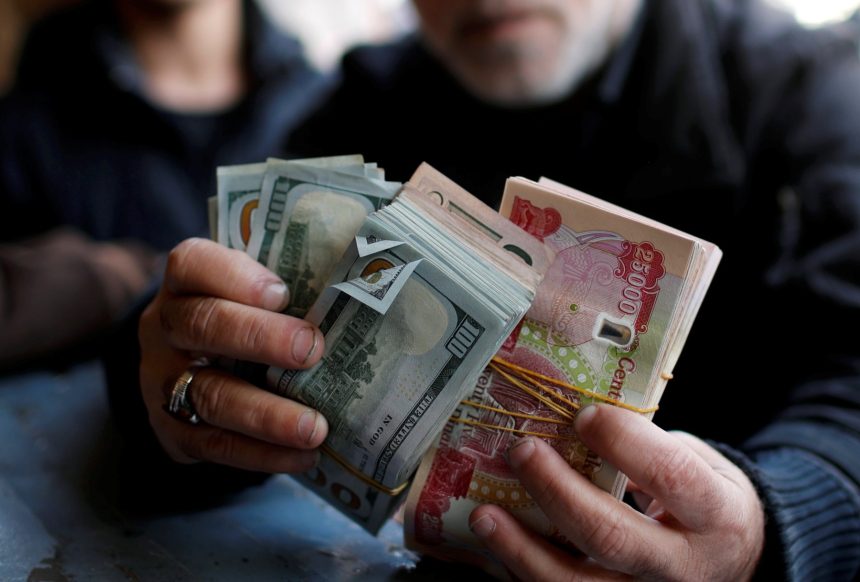 سعر صرف 100 دولار مقابل الدينار العراقي اليوم ارتفاع جديد في سعر الدولار اليوم الثلاثاء 9 ديسمبر 2025 أمام الدينار العراقي… قفزة مفاجئة عند الإغلاق تكشف مسار السوق القادم