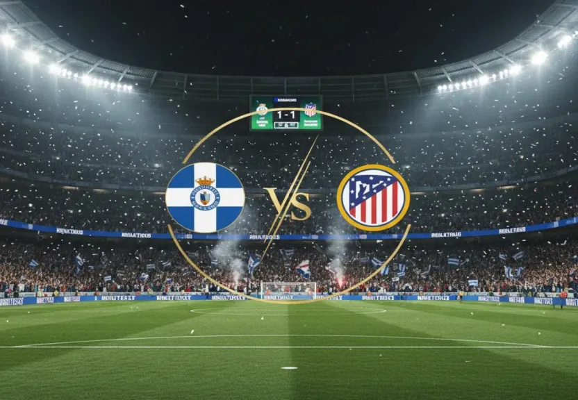 Deportivo La Coruña vs Atlético Madrid بث مباشر مباراة ديبورتيفو لاكورونيا ضد أتلتيكو مدريد في كأس ملك إسبانيا 2025/2026 – تغطية حية، تشكيل الفريقين، القنوات الناقلة وأبرز اللحظات