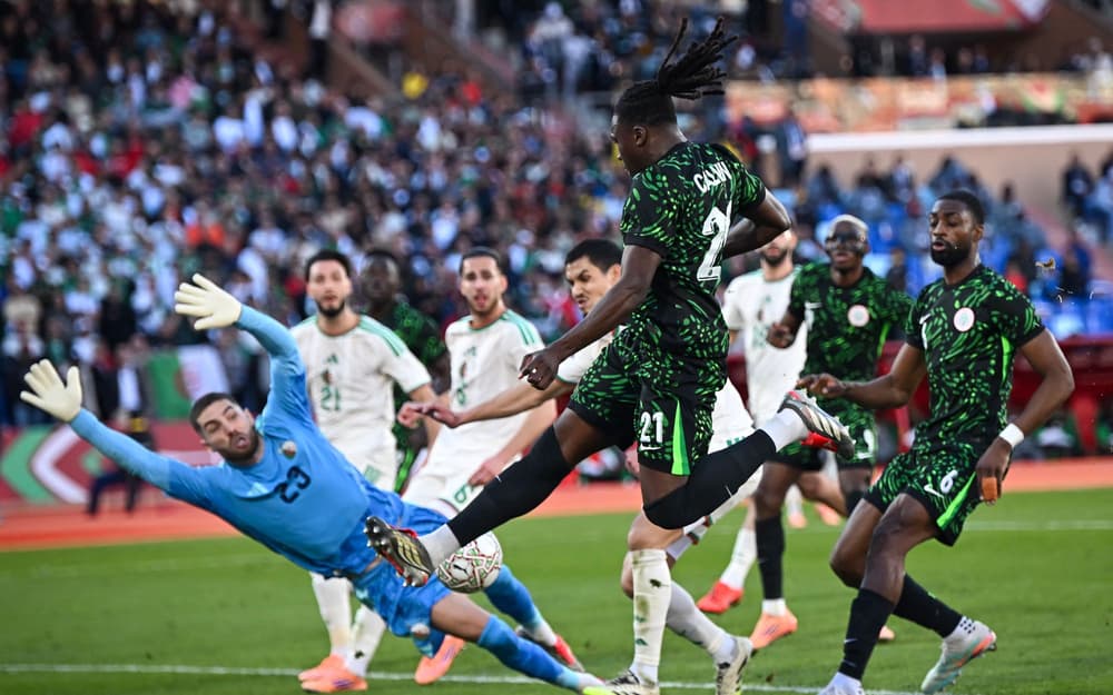 Algeria vs Nigeria live stream بث مباشر الجزائر ضد نيجيريا الآن في ربع نهائي كأس الأمم الإفريقية 2026.. ثنائية نارية تقرّب النسور الخضر من نصف النهائي