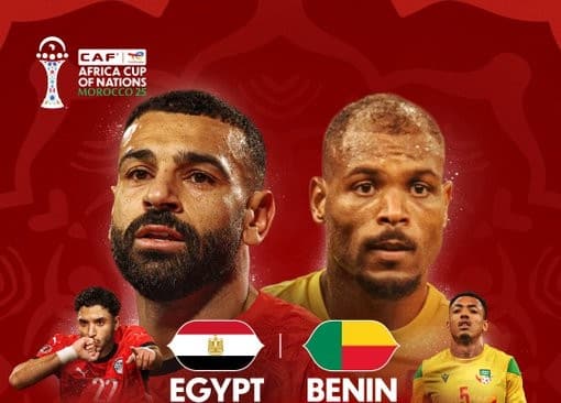 محمد صلاح بالضربة القاضية يسجل الهدف الثالث لمنتخب مصر ضد بنين في أمم أفريقيا