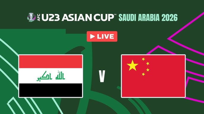فيديو ملخص ونتيجة مباراة العراق ضد الصين وترتيب مجموعة العراق بعد التعادل مع الصين في كأس آسيا تحت 23 سنة