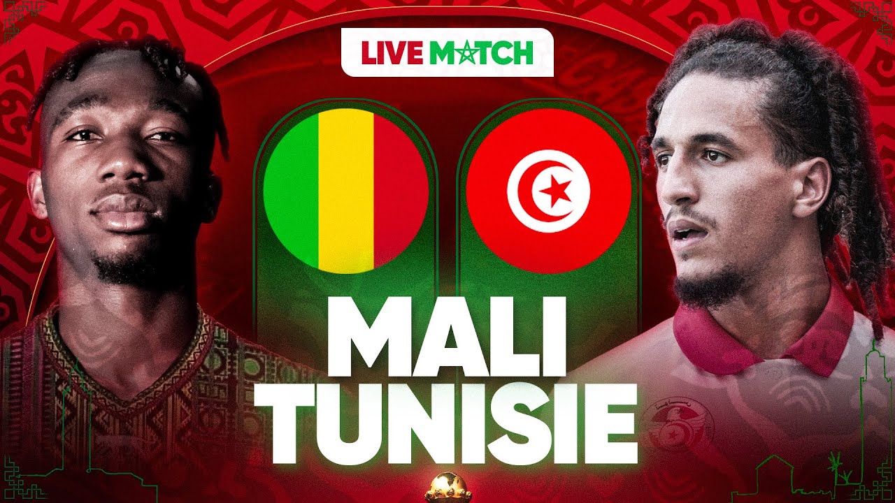 Tunisia vs Mali مشاهدة بث مباشر الآن تونس ضد مالي في دور الـ16 بكأس الأمم الأفريقية 2026.. طرد مبكر، ضغط تونسي، وتعادل سلبي مشتعل حتى الآن